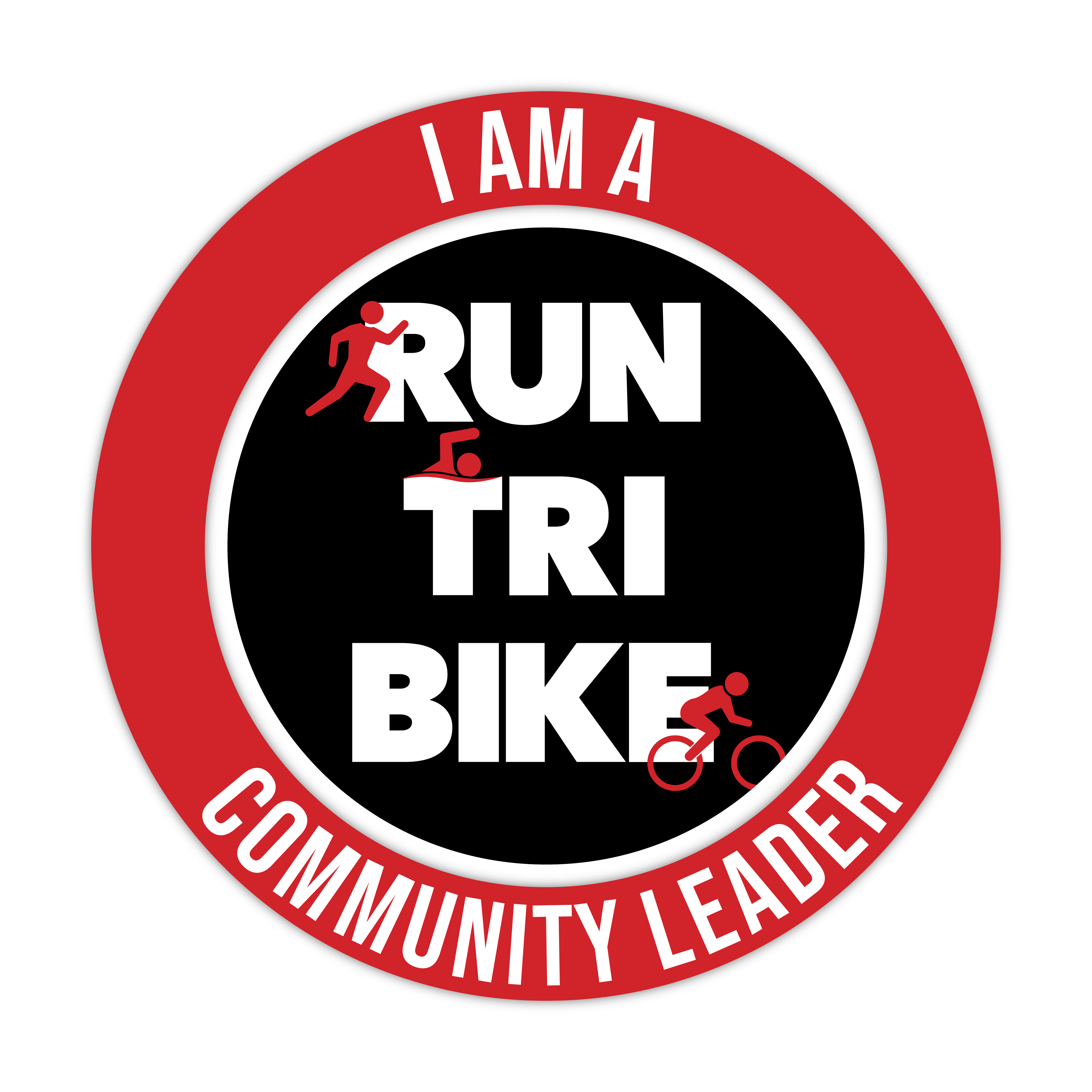 Run Tri Bike Community Leader Badge