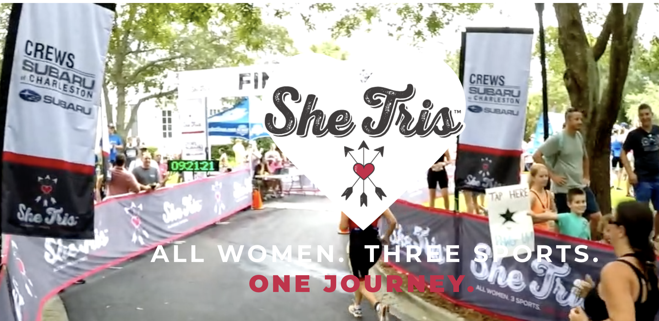 SheTris Sprint Triathlon I’On Club by Kristen S Anderson