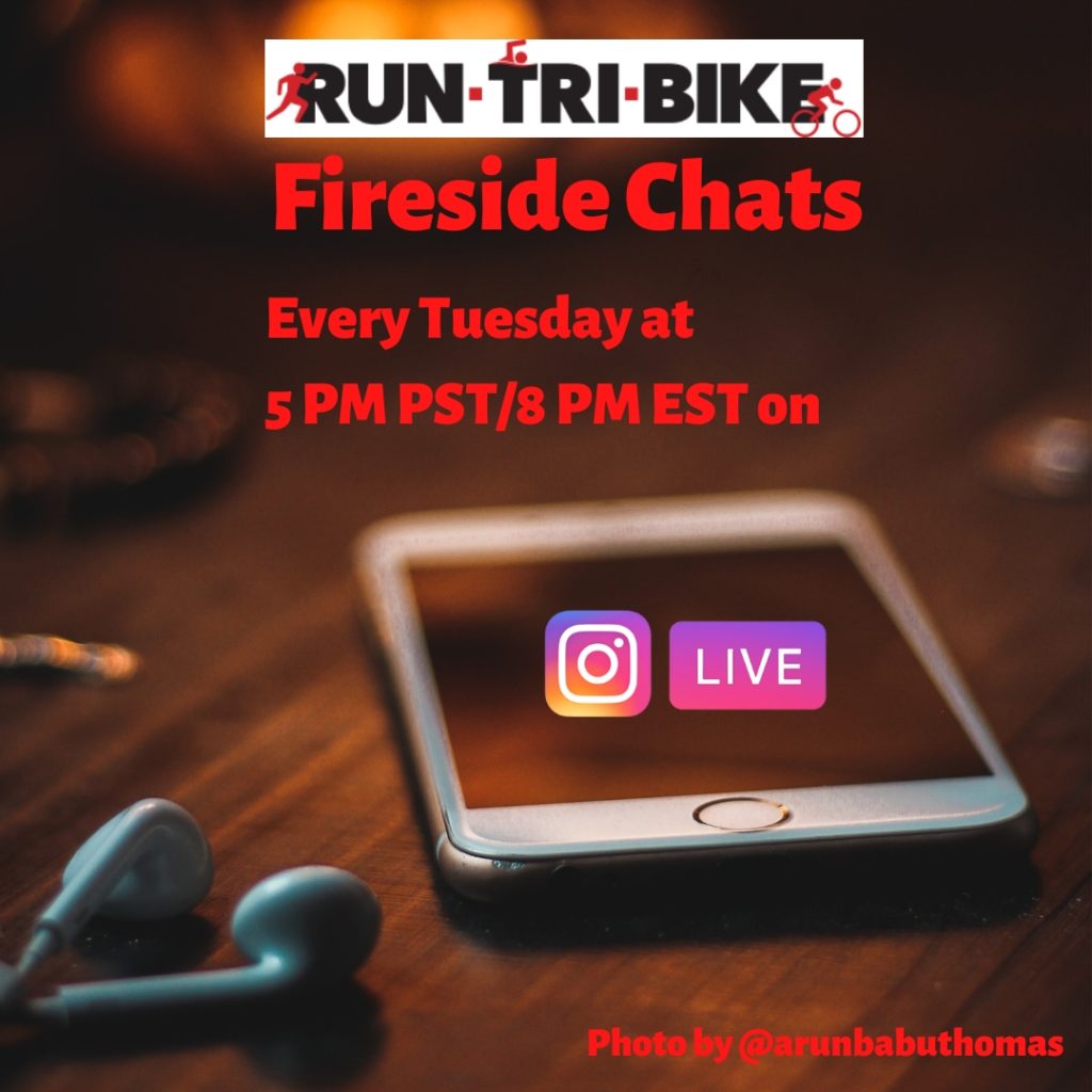 Fireside Chats Instagram Live Run Tri Bike Magazine