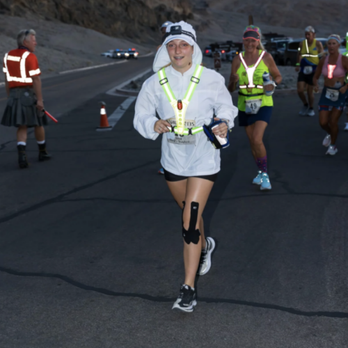 Conquering Badwater 135. Kaylee Fredrick's journey to the finish line on Run Tri Bike