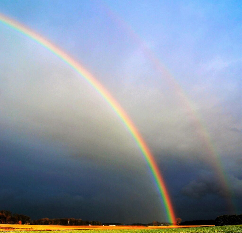 disappearing rainbows