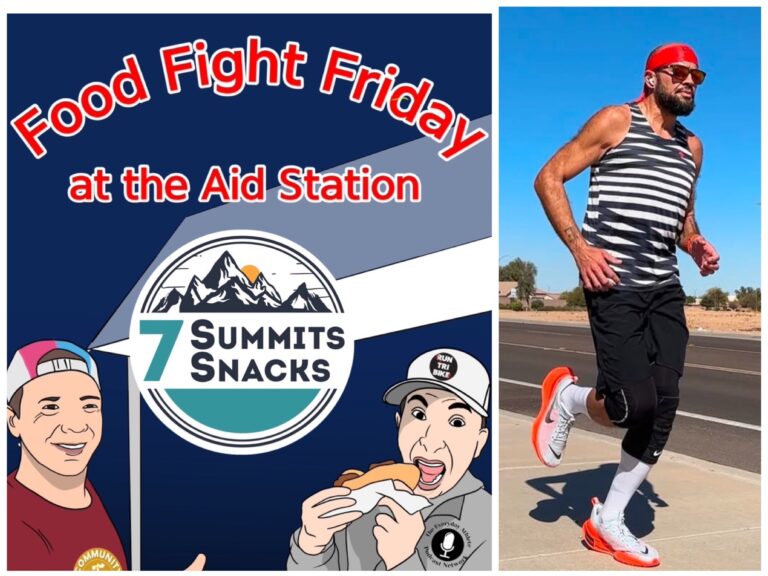 Trail Running Meets Food Fights | Food Fight Friday at the Aid Station