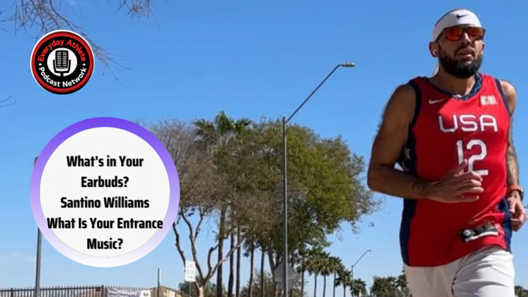 Turn Up: Music Powers Running | What’s In Your Earbuds? Guest: Santino Williams