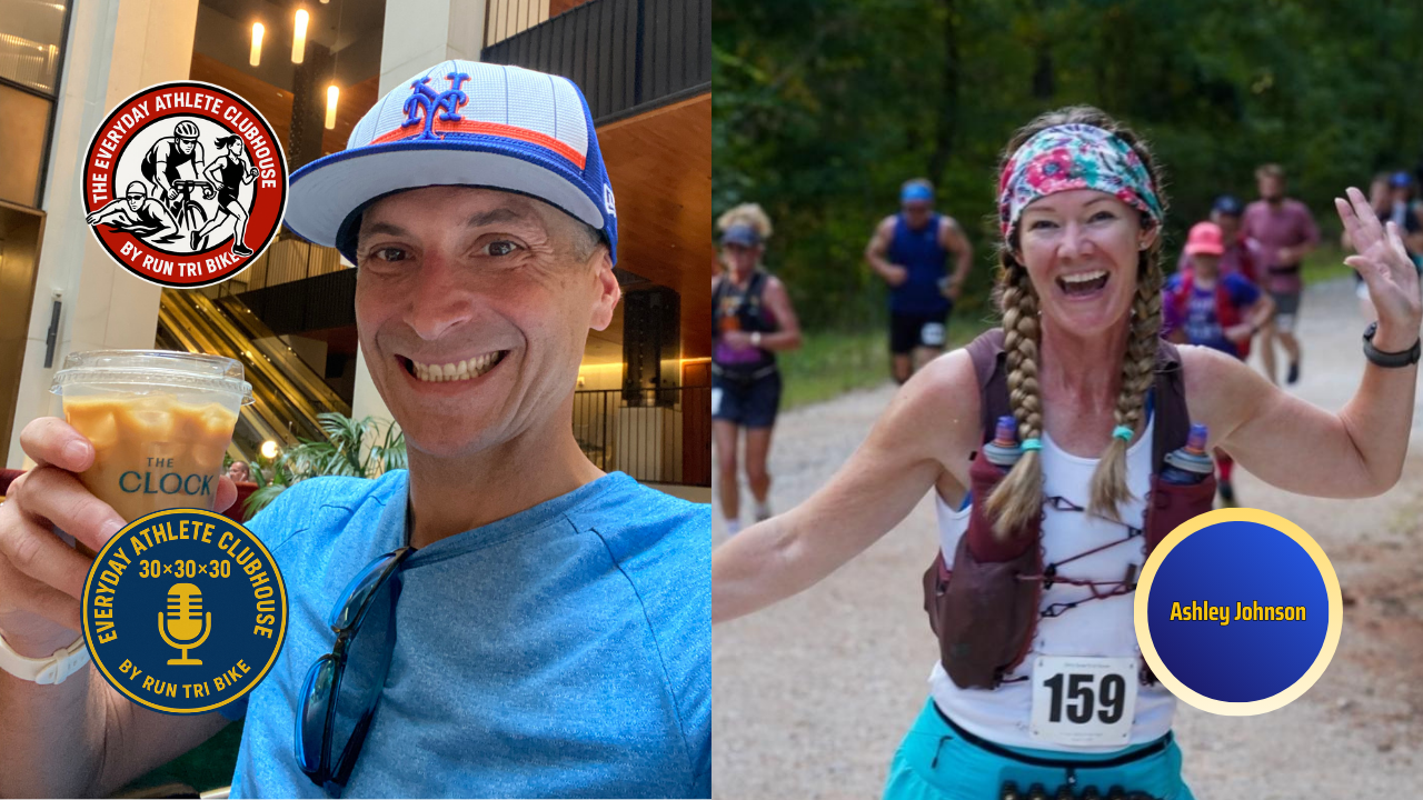 Quilts, Trails, and 100 Miles | Ashley Johnson Everyday Athlete Clubhouse Run Tri Bike