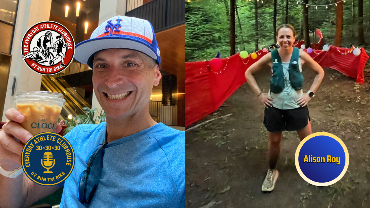 Porta Potty Wisdom with Alison Roy | 30x30x30 Podcast Run Tri Bike