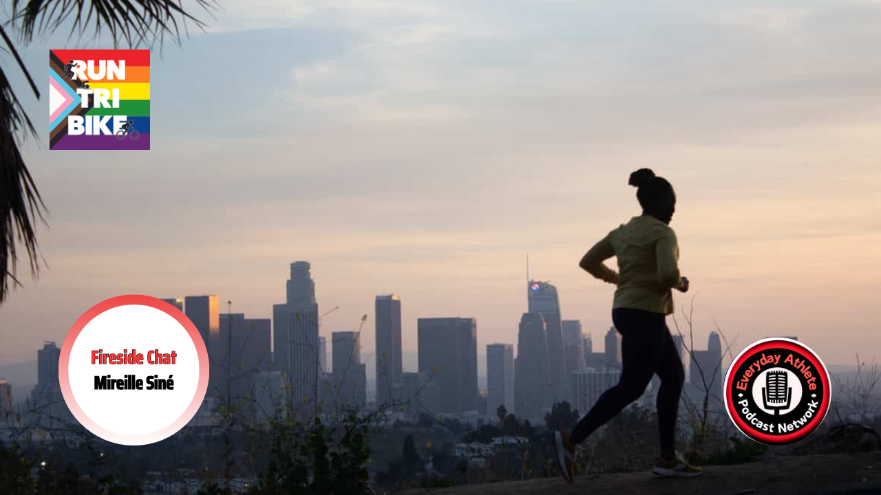 Resilience In Running: Mireille Siné on Lupus and Inclusion Run Tri Bike