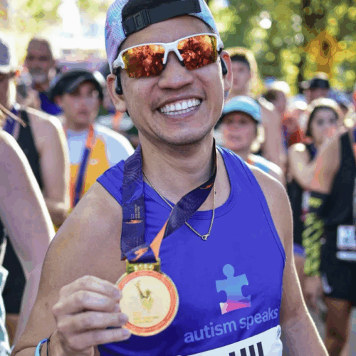 Phil dela Merced: Doctor Dad Chasing Marathon Stars Run Tri Bike