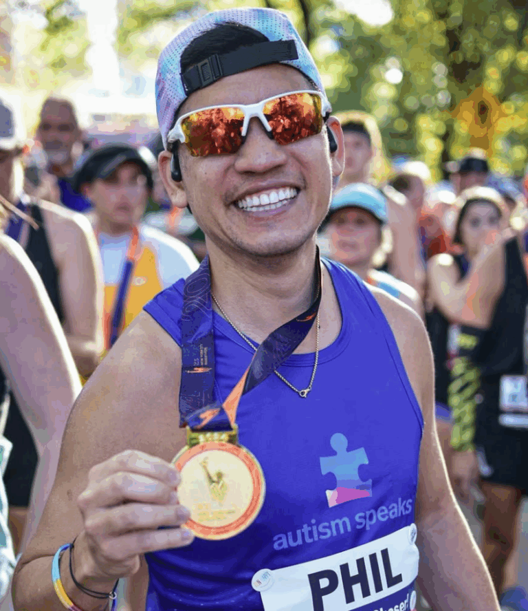 Phil dela Merced: Doctor Dad Chasing Marathon Stars Run Tri Bike