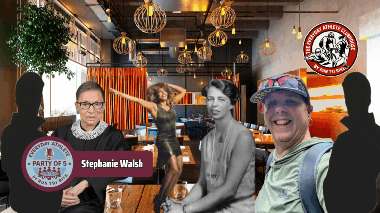 Celebrating Women Through History | Party of 5 Podcast Run Tri Bike