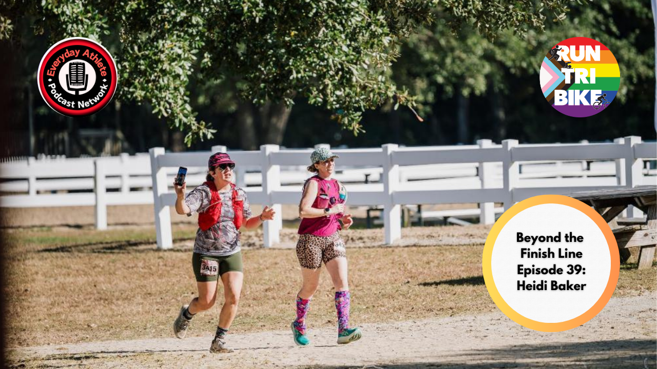 Define Your Finish Line: Lessons from Heidi Baker Run Tri Bike Everyday Athlete Podcast Network