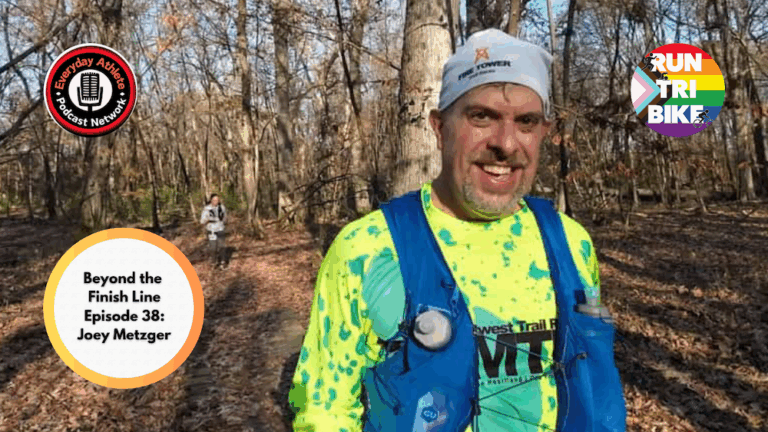 Everyday Athlete Finish Line Defined Through Risk and Resilience Run Tri Bike Beyond The Finish Line