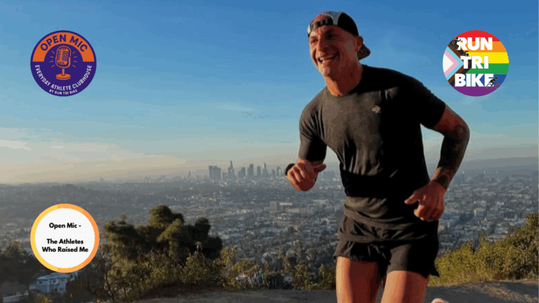 Open Mic Podcast | The Athletes Who Raised Me Run Tri Bike Everyday Athlete Clubhouse