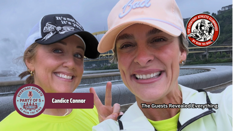 Candice Connor's Dream Dinner Party | Party of 5 Podcast Run Tri Bike Everyday Athlete Clubhouse