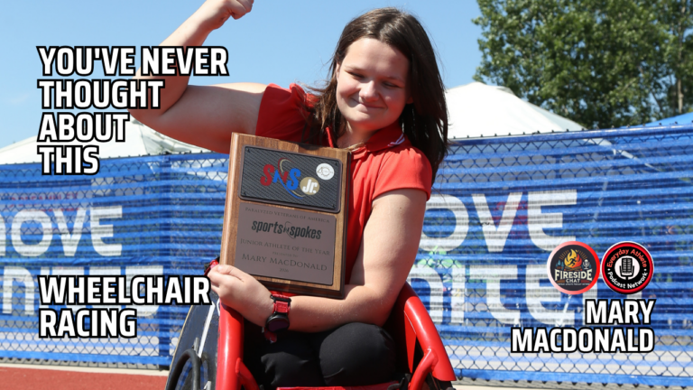 Mary MacDonald Is Redefining Wheelchair Racing | Fireside Chat Run Tri Bike The Everyday Athlete