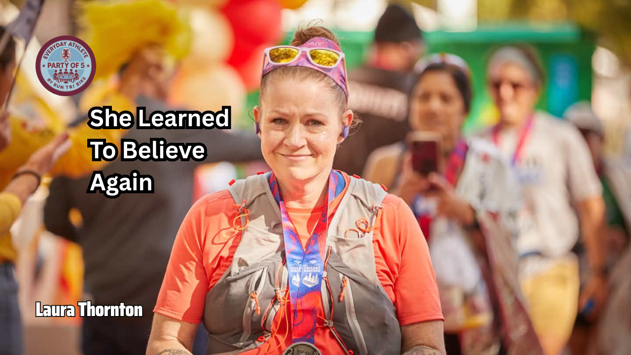 Party of Five | Laura Thornton's Story on Learning To Believe Again RUn Tri Bike