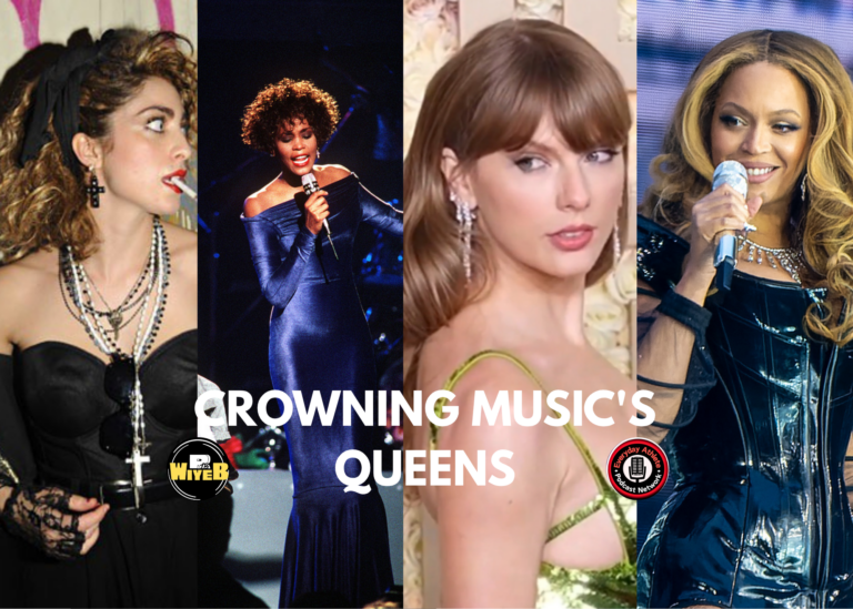 What's In Your Earbuds hosts debating which two female music artists should represent each musical era.