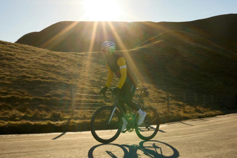 Endurance athlete looking ahead on a trail while preparing mentally for training and racing