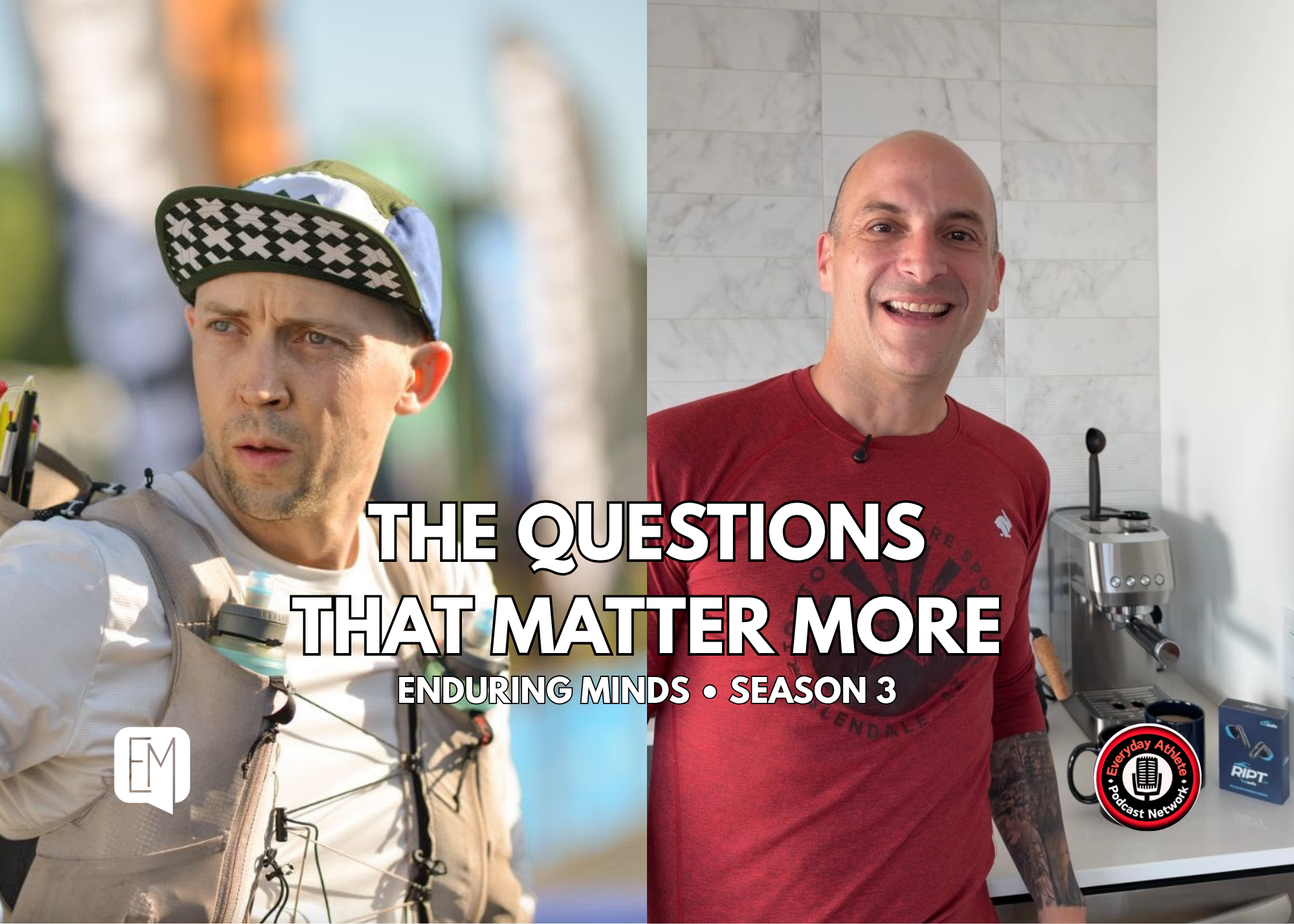Jason Bahamundi and Evan Birch reflect on endurance athlete stories and Season 2 of Enduring Minds