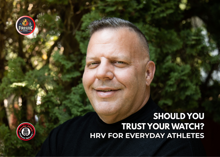 Exercise physiologist Don Moxley discussing HRV and wearable technology for endurance athletes on Fireside Chat.